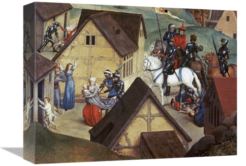 Global Gallery GCS-278550-16-142 16 in. Slaughter of the Innocents Art