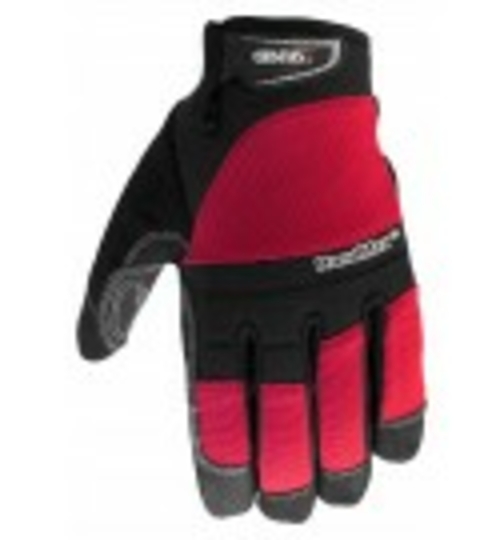 Cestus 6062 L Trade Series Handmax Utility Work One Pair Glove- Red - 