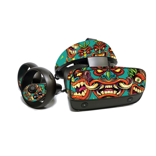 MightySkins OCRIFS-Crazy Tikis Skin for Oculus Rift S - Crazy Tikis