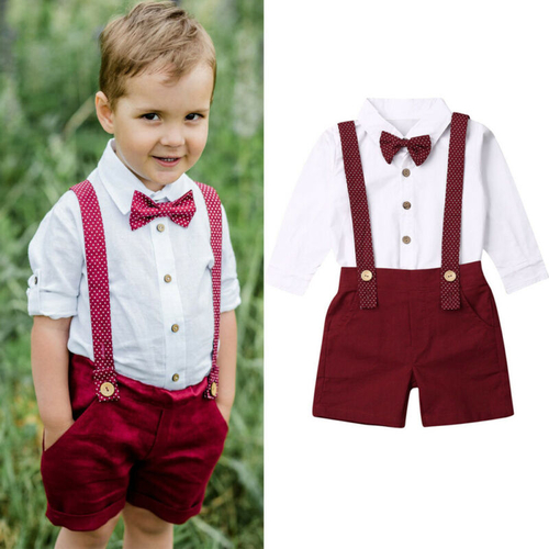 2PCS Toddler Baby Boy Girls Clothes Sets 1 6Y T