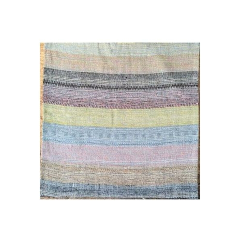 Multi Linen Silk Throw