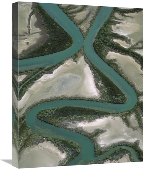 Global Gallery GCS-395900-2024-142 20 x 24 in. Meandering Rivers, 