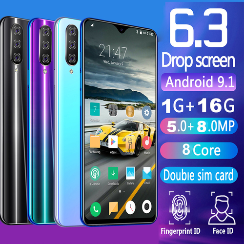 hot new M9 Eight Core 6.3inch Drop Screen