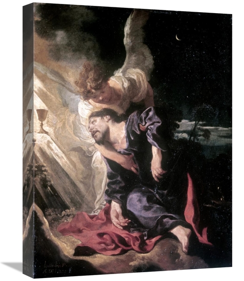 Global Gallery GCS-278245-22-142 22 in. Christ in the Garden Art Print