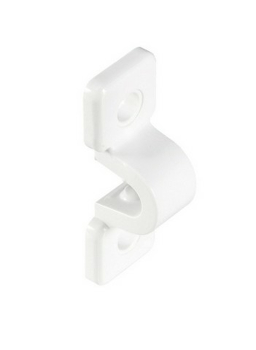 Rubbermaid 3D30-LW-WHT C Shelf Clamps  Bag of 20