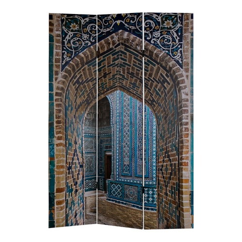 Folding screen DKD Home Decor Canvas MDF Wood (120 x 2.5 x 180 cm)