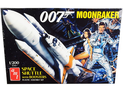 Skill 2 Model Kit Space Shuttle with Boosters \Moonraker\" (1979)