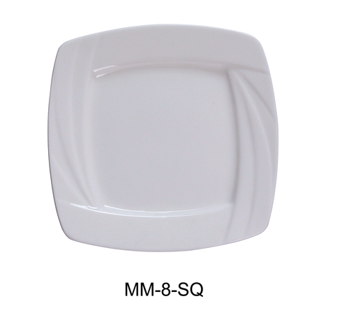 Yanco MM-8-SQ  Miami 8" Square Plate