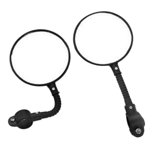 1pc Bike Mirrors Bicycle Handlebar Flexible Rear