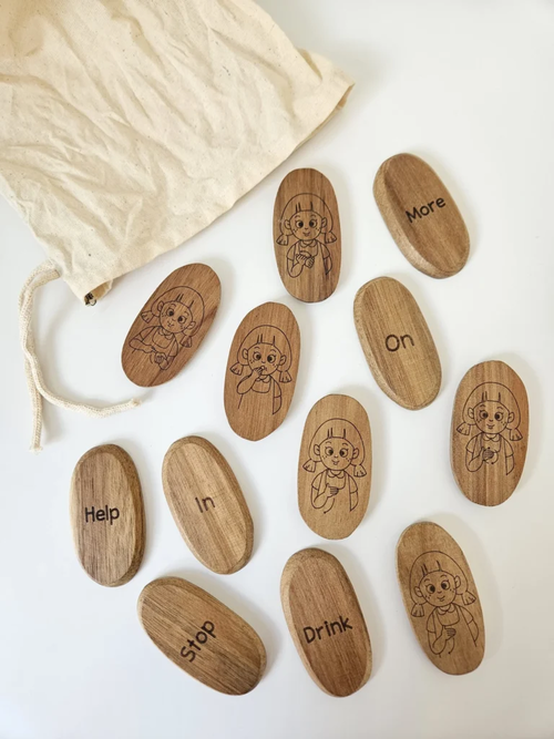 QToys Australia (USA) Sign Language Basic Words set of 12