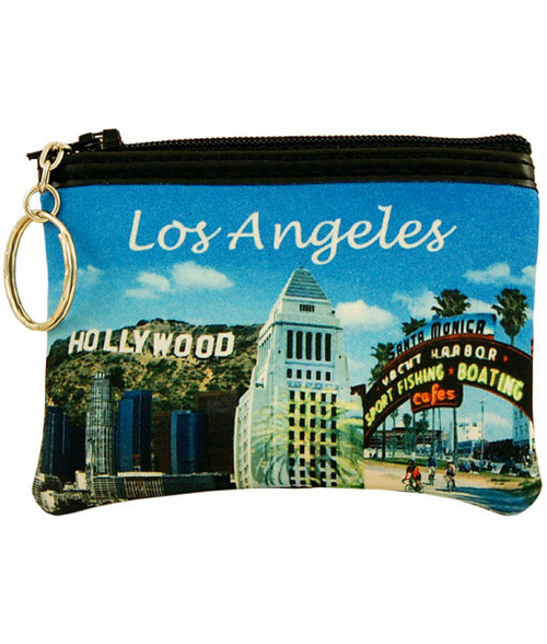 Americaware SPLAC01 Los Angeles Full Color Coin Purse