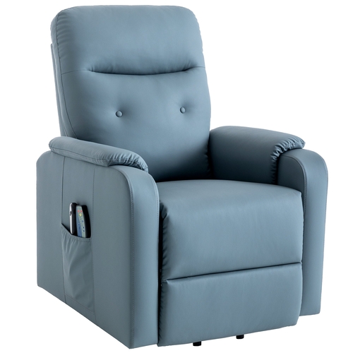 Massage Recliner Chair Electric Power Lift Chairs with Side Pocket,