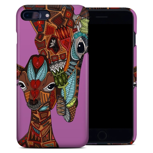 DecalGirl AIP7PCC-GIRAFFELOVE Apple iPhone 7 Plus Clip Case - Giraffe 