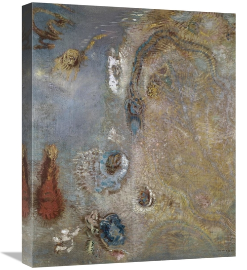 Global Gallery GCS-279539-22-142 22 in. Abstract Fantasy Art Print - O
