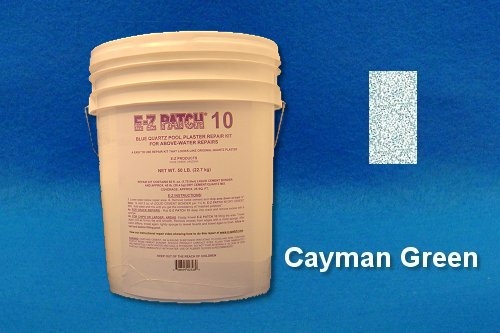 EZ Products EZP-249 50 No. QUARTZ PLASTER REPAIR - CAYMAN GREEN   50 L