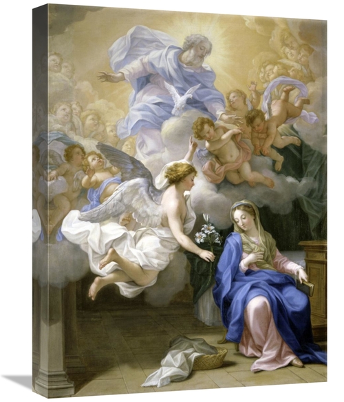 Global Gallery GCS-282643-22-142 22 in. The Annunciation Art Print - G