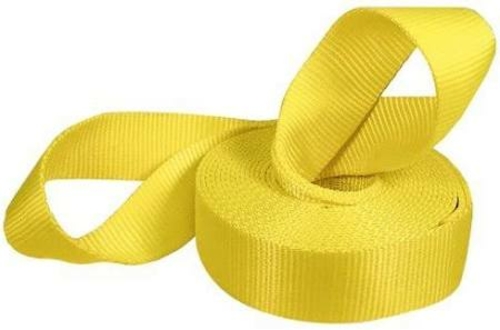 Hampton 8867848 20 ft. Recovery Strap, Yellow