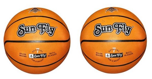 Rubber Moulded Basketball PACK OF 2