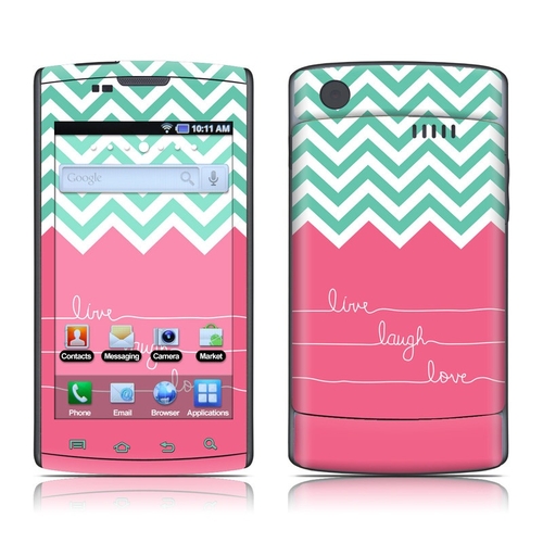 DecalGirl SCPV-LIVELAUGHLOVE Samsung Captivate Skin - Live Laugh Love