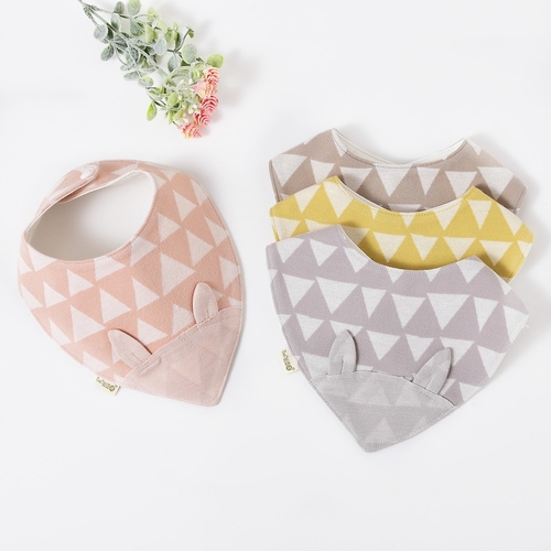 New Baby Bibs Cotton Bandana Bibs Soft Babador