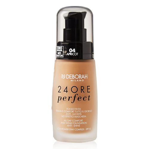 Liquid Make Up Base 24 Ore Perfect Deborah 2524074 Nº 04-Apricot