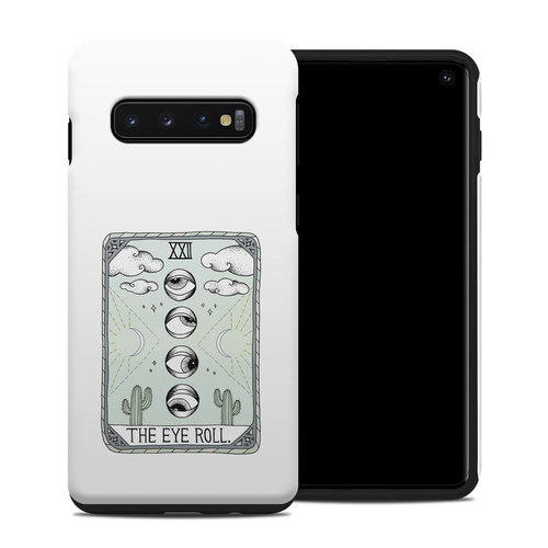 DecalGirl SGS10HC-EYEROLL Samsung Galaxy S10 Hybrid Case - The Eye Rol