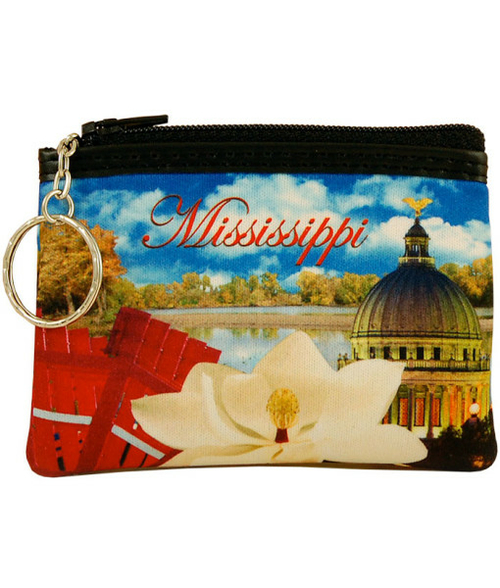 Americaware SPMPI01 Mississippi Full Color Coin Purse