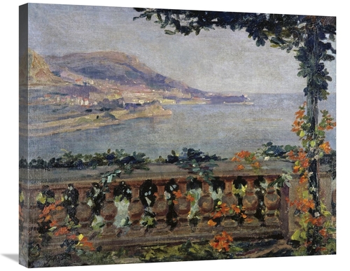 Global Gallery GCS-281890-30-142 30 in. Monaco - Vue Sur La Mer Art Pr