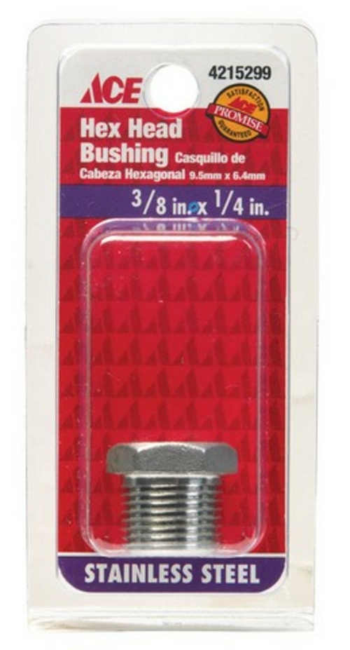 Smith-Cooper S3014HB003002CS 0.37 x 0.25 in. Hex Bushing