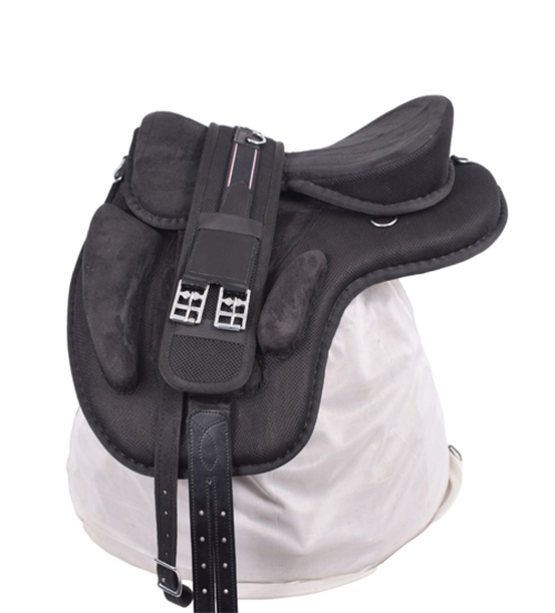 Treeless Freemax Synthetic Horse Saddle & Girth Size 13" to 18" Inch