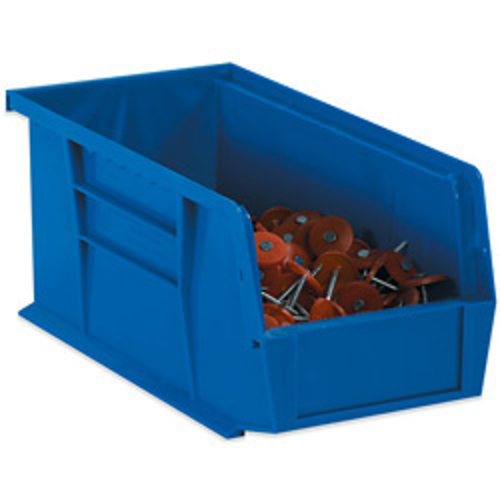 Box Partners BINP1487B 8 .25 in. x 14 .75 in. x 7 in. Blue Plastic Sta
