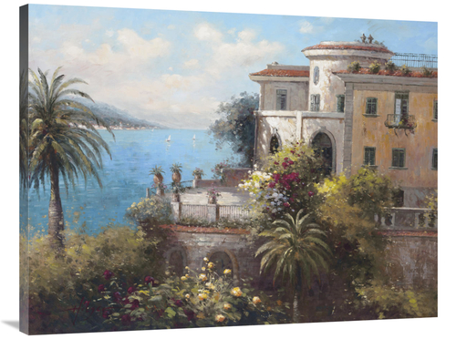 Global Gallery GCS-122446-3040-142 30 x 40 in. Enchanted VIlla Art Pri