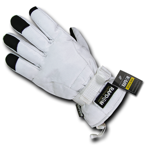 Rapid Dominance T57-PL-WHT-05 Breathable Winter Gloves, White - 2X