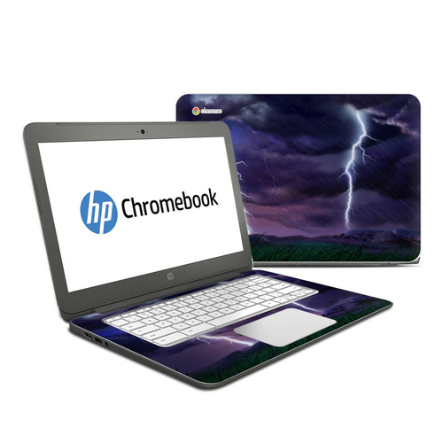 DecalGirl HC14-PSTRIKE HP Chromebook 14 Skin - Purple Strike