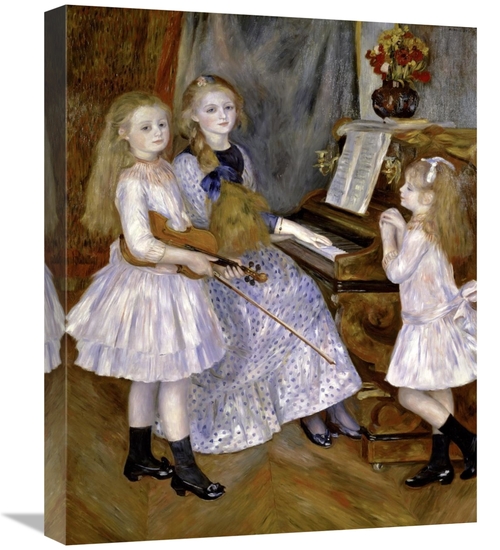 Global Gallery GCS-279668-22-142 22 in. Portrait of the Daughters of C