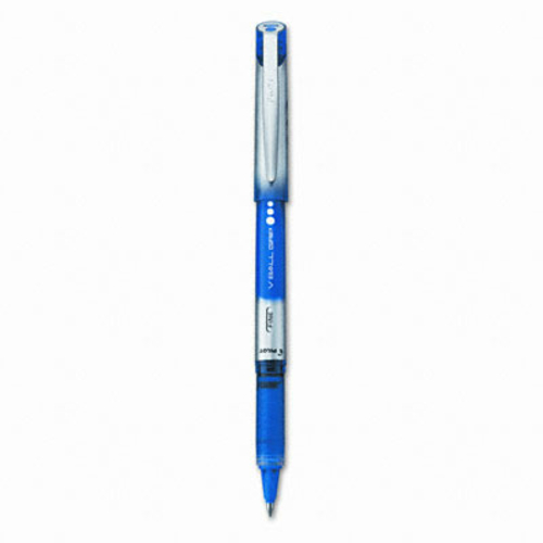 Pilot 35571 VBall Grip Roller Ball Stick Liquid Pen  Blue Ink  Fine