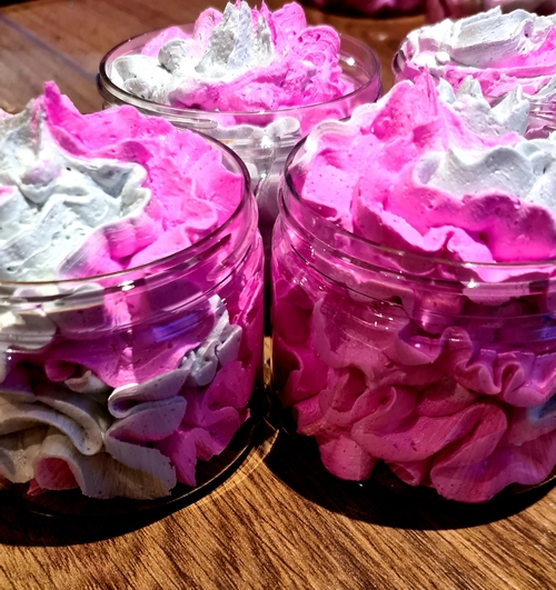 Delish Shower Fluff/Whipped Soap 6 units per case