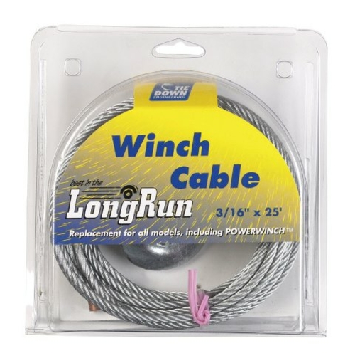 Tie Down Eng 59386 Winch Cable 25 ft.
