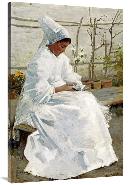 Global Gallery GCS-268537-44-142 44 in. Communion Day Art Print - Edwa