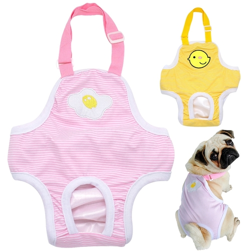 Female Dog Diapers Cute Pet Sanitary Pant Girl