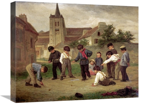 Global Gallery GCS-267947-22-142 22 in. Hopscotch Art Print - Theophil