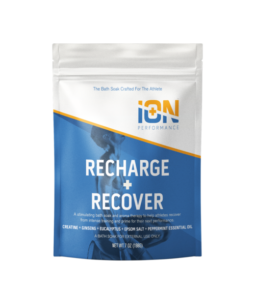 iON Recharge + Recover Creatine Mg Soak Travel Pouches 7 oz - 6 Pack