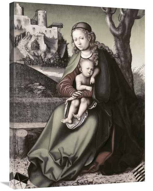Global Gallery GCS-277145-36-142 36 in. Madonna & Child Art Print - Lu