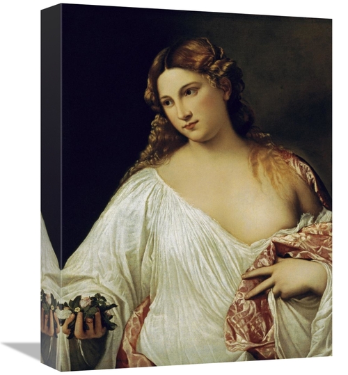 Global Gallery GCS-282944-16-142 16 in. Flora Art Print - Titian