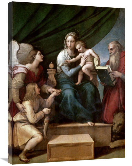 36 in. Virgin of the Fish Art Print - Raphael