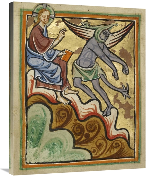 Global Gallery GCS-457587-2835-142 28 x 35 in. The Third Temptation Ar