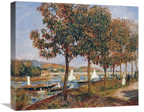 Global Gallery GCS-267121-22-142 22 in. The Bridge at Argenteuil Art P