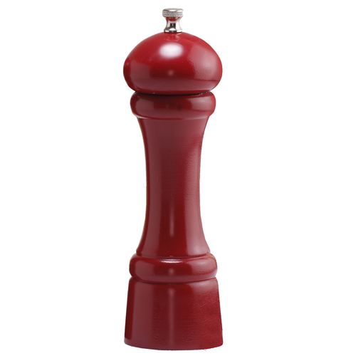 Chef Specialties 08651 8 in. Candy Apple Red Pepper Mill