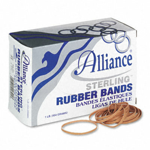 Alliance 24325 Sterling Ergonomically Correct Rubber Bands  #32  1/8 x