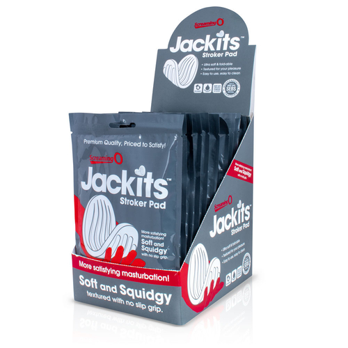 Jackits Stroker Pad - 12 Count P.O.P. Box Display